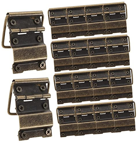 WATIIFUFU 30stücke Mini-scharniere Für Holzkisten Schmuckkästchen Miniaturmöbel Aus Robustem Eisen Mit Schrauben Praktisch Und Langlebig