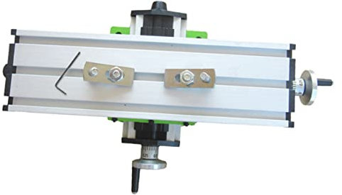 VILLCASE Mini Milling Vise Cross Slide Table Adjustable 2-310mm x 90mm Portable Bench Drill Press Compound Worktable for Milling Machine Accessories
