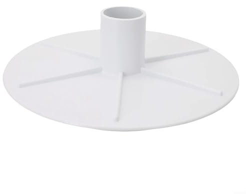 85001900 Plaque d'aspirateur pour skimmer - Couvercle de filtre de rechange - 20,3 cm - Pour piscines creusées S15, S20