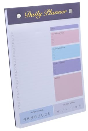 CANIGHT Terminplaner Notizblock Abreißbarer Planer-notizblock Digital Notizbuch Wiederverwendbares Notizbuch Tagesplaner-notizblock Büro-planerbuch