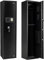 HOMFME 5 Gun Cabinet, Security Lockable Shotgun Rifle Safe Box with Digital Keypad, Emergency Keys, Alarm System, Electronic Pistols Shotgun Safe Cabinets for Home Office (without Fingerprint Opening)