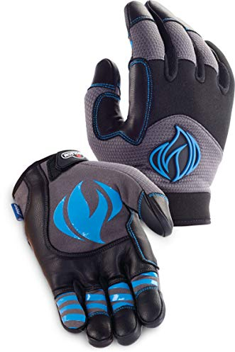 Napoleon BBQ Grillzubehör – Mehrzweck-Touchscreen-Handschuhe (L) – 62142 – große Handschuhgröße, Touchscreen-Handschuhe, eng anliegende Passform, stilvoll, erhöhte Griffigkeit, Silikon-Handflächen,