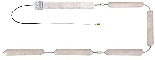 Kettenanode 3/4“ und 1 Schutzanode Opferanode Magnesiumanode Größe 1023 x Ø26mm DN25