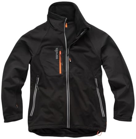 Scruffs T55125 Trade Flex Softshell jacka svart