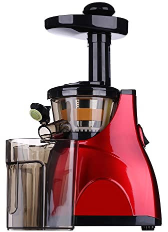 Extractor De Exprimidor De Masticación Lenta Máquina Exprimidora De Boca Ancha En Frío Con Motor Silencioso Y Función Inversa Extractor De Jugo Naranja De Pasto De Trigo De Frutas Y Verduras