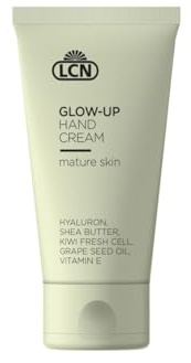 LCN Glow-Up Hand Cream 50ml - feuchtigkeitsspendend, Traubenkernöl, Hyaluronsäure