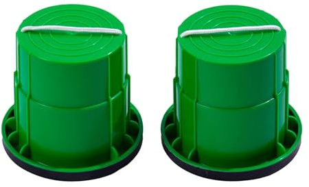 Ronyme 2 Stück Balancing Stelzen Gehstelzen Stelzen Spiel Classic Kid Stelzen Walking Cup Springstelzen Spielzeug für Wohnzimmer Jungen, Grün