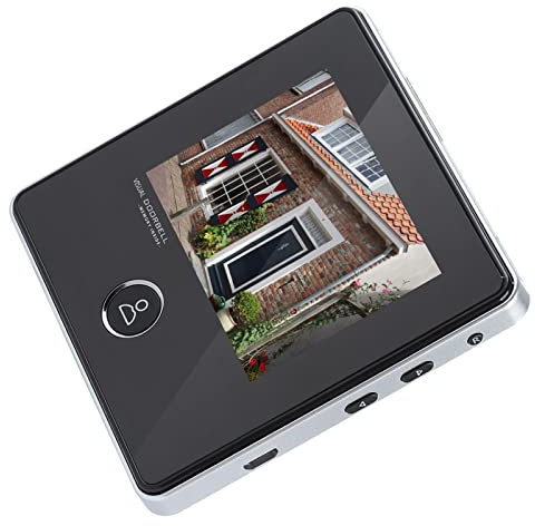 Door Peephole Camera, Peep Hole Cameras for Front Door Security Peephole 0.3MP Doorbell Camera Night Vision Taking Photo Peephole for Front Door Door Viewer LCD Monitor