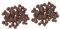 Sosoport 2 Pezzi1 Ceramica del suolo ciottolo creativo cactus marmi kit paesaggio sottoterra piante pietre adornare rocce succulente ciottoli per fioriere roccia argillosa naturale argilla