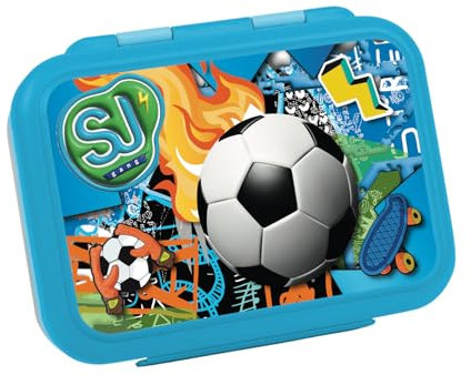 TheCartoonWorld PORTAMERENDA per alimenti in acciaio inox SEVEN - SJ GANG (Pallone)