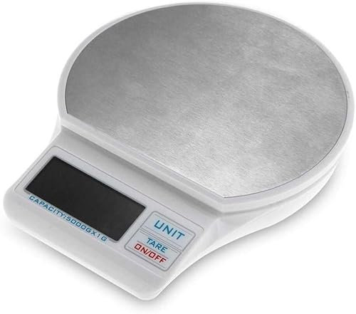 Balanzas electrónicas de cocina Báscula electrónica for cocina, báscula de alimentos de precisión, 5Kg, 1G, Cable de alimentación USB, fuente de alimentación, báscula electrónica de 5Kg/1G Balanzas di