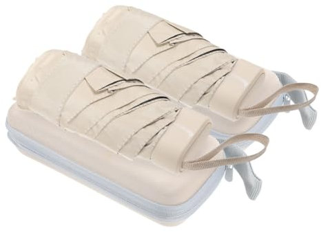 TOYANDONA 1Juego Sombrilla Solar UV de Mano Antiviento y Portátil Caminatas y Días con Estuche