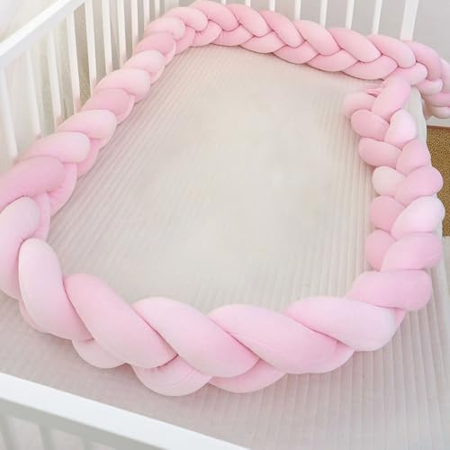 GYCS Knotted Cushion, Decor Knot Pillow, Handmade Soft Knot Pillow, Braided Knotted Cushion, Cotton Bed Set All Round Braided Protector for Room Bed,A03,100cm
