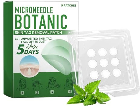 Parches Para Verrugas,9 Unidades Parches Para Quitar Fibromas Corporales | Tratamiento De Belleza Para Mujeres Y Niñas En Cara Pie Cuello Espalda Y Manos