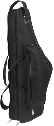 DEARMAMY Altsaxophon Tasche Mit Schultergurt Und Robustem Reißverschluss Stoßfeste Aufbewahrung Für Konzerte Und Musikstudios Großes Fassungsvermögen Und Langlebiges Material