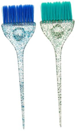 Alipis 2 pezzi Pettine per Tintura Capelli Professionale Spazzola per Colorazione Leggera e Lavabile Strumento Pratico per Te e Trattamenti Adatto per Uso Domestico e