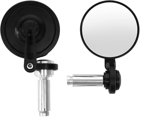 specchietto manubrio specchietti Per Ducati Moto Retrovisori Specchietti Laterali Per Estremità Manubrio Specchietto Retrovisore Vetro Posteriore Rotazione Vista