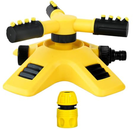 Arroseur circulaire à 360 degrés - Grande surface - Arroseur de jardin - Arroseur rotatif pour l'irrigation
