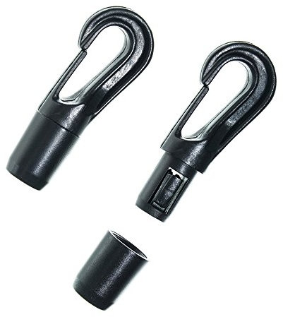 Craft County Ganci terminali per corda elastica 5 16 corda elastica o altre corde simili disponibili in confezioni da 5102550100250 500 e 1000 10 Pack