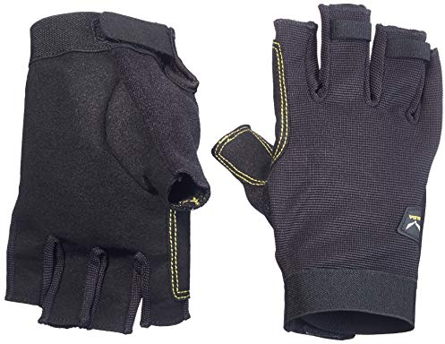 Salewa Via Ferrata Durastretch Handschuhe, Schwarz, XL