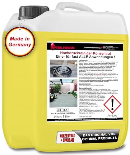 Reinigungsmittel für Hochdruckreiniger | HD Reiniger | flüssigkeit | Konzentrat | 5 Liter (5)