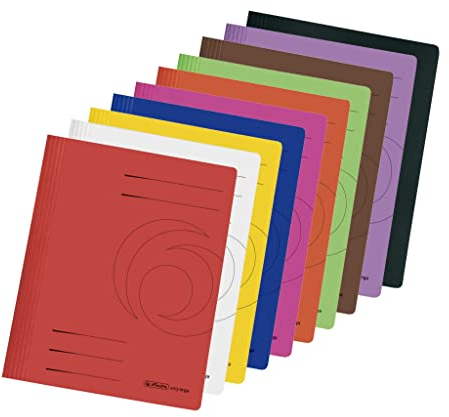Herlitz Schnellhefter A4 Karton sortiert 20er Packung 10 Farben