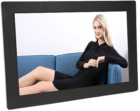 12 Zoll Digitaluhr mit Großem Display und 12 Alarmerinnerungen, Automatischer Dimmung und Lautstärkeeinstellung, Schreibtisch/Wanduhr für Senioren mit Demenz und Alzheimer