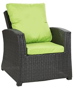 Setgarden® - Set di 4 Cuscini Relax per Mobili da Giardino – Imbottitura Confortevole e Morbida per Sedie, Poltrone e Divani, Resistente alle Intemperie (lime)