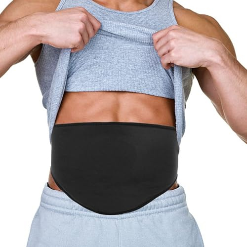 Stoma Gürtel,Stomabeutel,Stomagürtel,Stoma-Schutzhülle,Atmungsaktiver Ostomy Gürtel,Stomabeutel Abdeckung,Ostomy Stützgürtel,Stoma Bandage für Stoma Beutel für Sport & Schwimmen (X-Large)