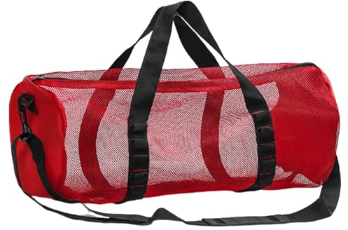 Générique Borsa da immersione a rete - Borse per ingranaggi subacquei extra larghe | Borsa impermeabile da surf da nuoto | Maglia pieghevole Scubaa Dive Bag