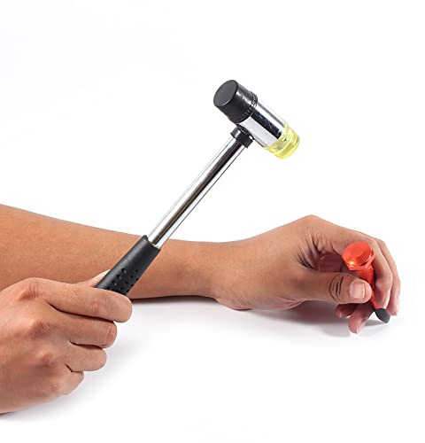 YDuupxe Paintless Dent Tool Tap Down Kit Rubber Hail Removal Hammer Efficient Auto Body Repair PDR for All Cars
