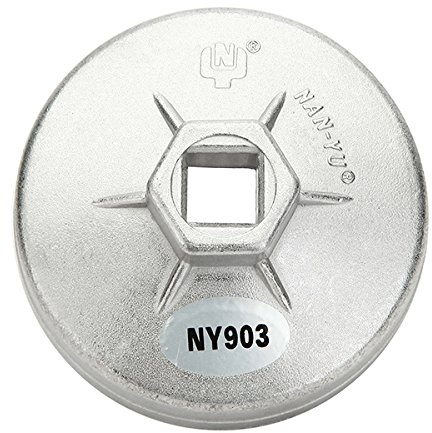 C-FUNN Moto Macchina 903 Tipo 14 Tappo Stile Olio Chiave Filtro 74Mm Diametro Interno per BMW Harley Ducati