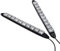 HugeAuto 2 luces LED de circulación diurna para coche, luz blanca DRL, luz antiniebla, resistente al agua
