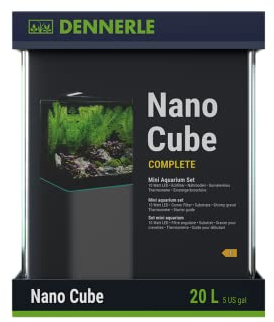 Dennerle Nano Cube Complete, 20 Liter - Mini Aquarium Komplettset
