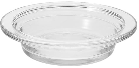 OSALADI Replacement Oil Warmer Dish Wax Melt Warmer Liner Dish Round Glass Dish Candle Wamer Bowl Plate Wax Tray for Electric Lamps Oil and Tart Warmers