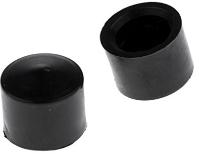 Mealoodiousmusea Skateboard Longboard Truck Ersatz Pivot Cups 2-Pack 18×12mm, Schwarz, 18x12mm