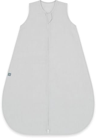 emma & noah Baby Schlafsack 0.5 TOG, Leinen Schlafsack für den Sommer, 100% Leinen, OEKO-TEX Zertifiziert, Atmungsaktiv und Leicht, Strampelsack für Neugeborene