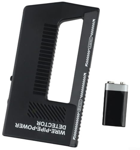Detector de metales portátil, herramienta de búsqueda corporal, escáner de pared ABS para trabajo, control de seguridad familiar, detección de cables de tuberías
