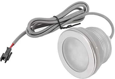 flexman Unterwasser LED Badelicht, AC12V 2W 46mm Weibliche Gewinde Farbe Wechselnde Edelstahl Teichleuchte für Fischbähne, Schwimmbad, Whirlpools, Fischteich, Brunnen