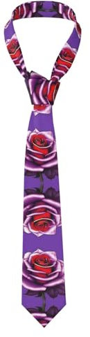 Anceky Corbata para hombre color fucsia rosa: suave, duradera y elegante, ideal para negocios y ocasiones especiales.