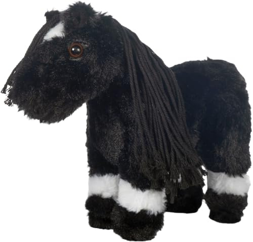 HKM Kinder Cuddle Pony Fohlen, Schwarz, One Size