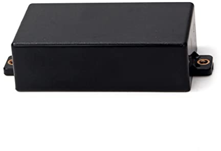 Supvox Humbucker Pickup Cover aus Kunststoff und Leicht für Pickup Gitarren Langlebig und Praktisch Schwarz