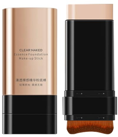 Fond de teint en stick à couverture complète, crayon hydratant à deux têtes, 20 g, gomme à double tête, correcteur pour les taches, éclaircir le teint