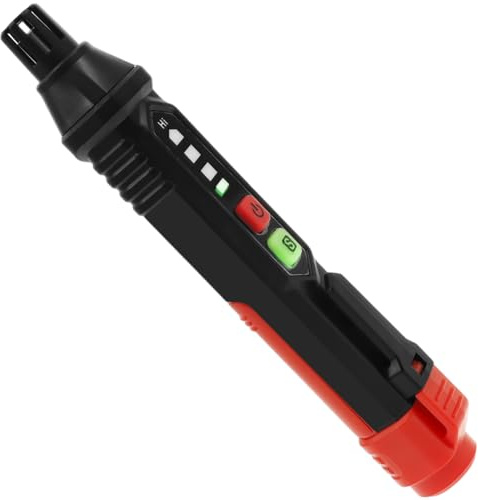 Gasmelder Gaslecksuchgerät mit Akustischem Optischem Alarm 155 x 20 x 20 mm Gasdetektor Tragbarer Ultra Empfindlich Präzise Gasprüfgerät Gaslecksuche für Erdgas Propangas Butan Flüssiggas Stadtgas