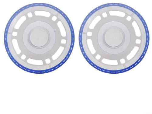 Glewi Mop Cloth Holder for ECOVACS for X5 for OMNI and for X5 PRO: Quick Attach Plastic Bracket, Secure Fit Cleaning Pad Accessory, 2 Slots(2pcs)