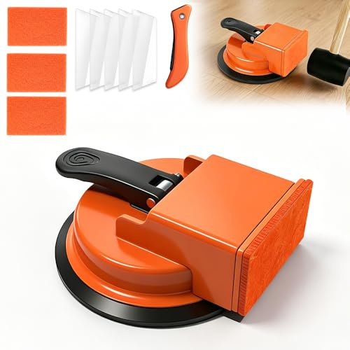 HOVCEH Herramientas para Reparar Juntas De Suelo, Herramienta de Instalación de Suelos Laminados, Fijador de Huecos de Piso para Pisos Compuestos, Azulejos, Suelos de PVC