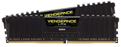 Corsair Vengeance LPX Memorie per Desktop a Elevate Prestazioni per AMD Ryzen e Intel 200, 16 GB (2 X 8 GB), DDR4, 3200 MHz, C16 XMP 2.0, Nero