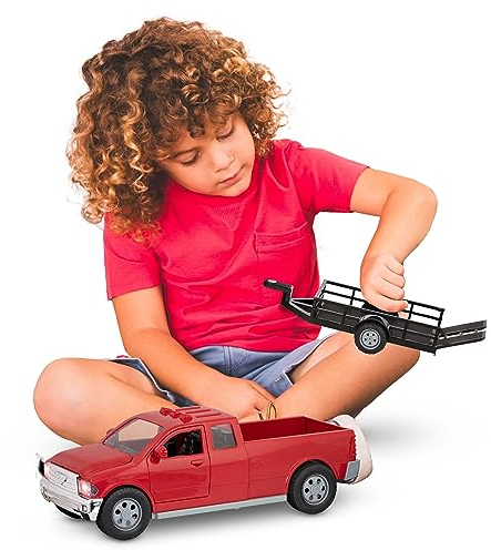 Driven by Battat – Large 17 Inch Pick-Up Truck Toy for Kids – Utility Vehicle with Opening Doors & Tailgate – Built Tough for Pretend Play Adventures – Ages 3+