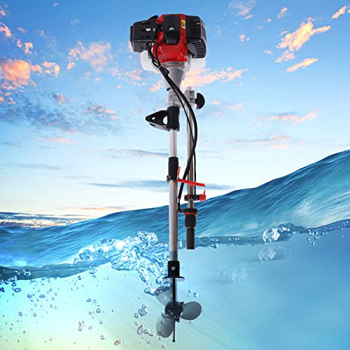 2-Takt AußEnborder Motor Benzinmotor Bootsmotor Cdi-System WasserküHlung Outboard Benzin AußEnbordmotor Engine Zweitakt LuftküHlung Cdi Syste Fischerboot Bootsport WasserküHl Elektromotor Fischboot