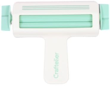 Craftelier - Papier und Kartonbögen Wellpappenmaschine | Perfektes Werkzeug für Scrapbooking und Bastelprojekte mit Welleneffekt | Ideal für 160-220 g/m2 Materialien | Breite 11,2 cm (4,4)